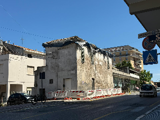 San Benedetto del Tronto - Edificio pericolante, nuovo intervento sulla ss16